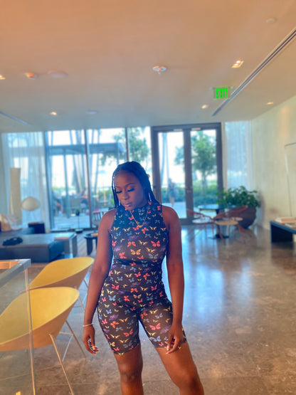 Butterfly romper