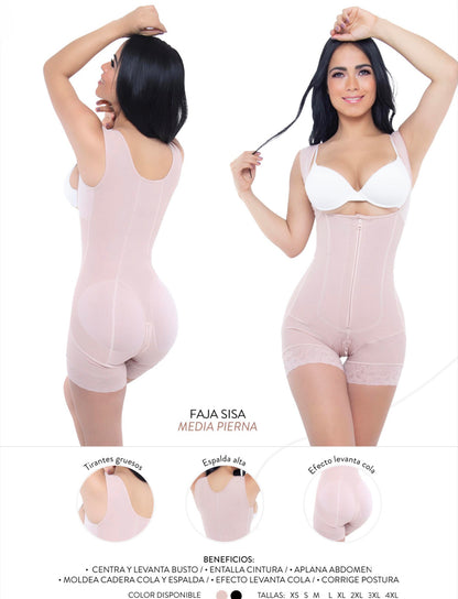Faja with Zipper and Hooks